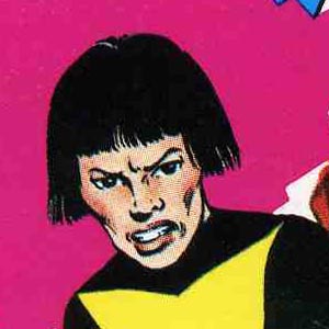 Detail from cover of New Mutants Graphic Novel (Marvel Graphic Novel #4)