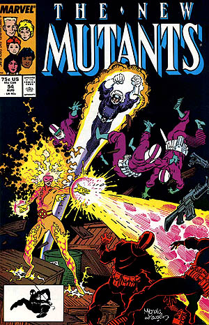 Cover of New Mutants #54