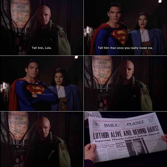 To his disappointment, Lois Lane never really loved Lex Luthor